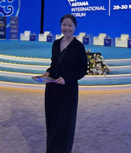 Dinara Zhaksylyk, Montessori trainer