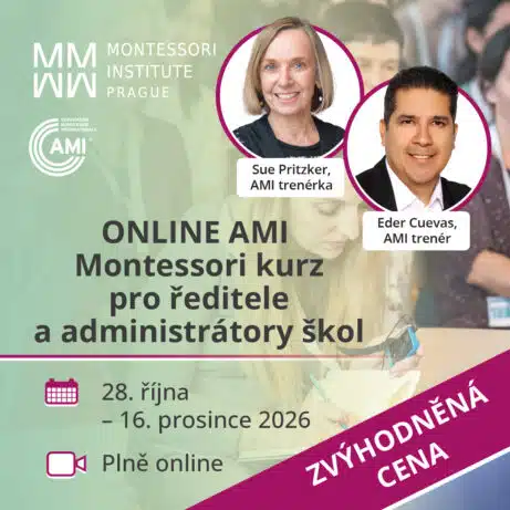 AMI Montessori kurz pro&nbsp;ředitele a&nbsp;administrátory škol